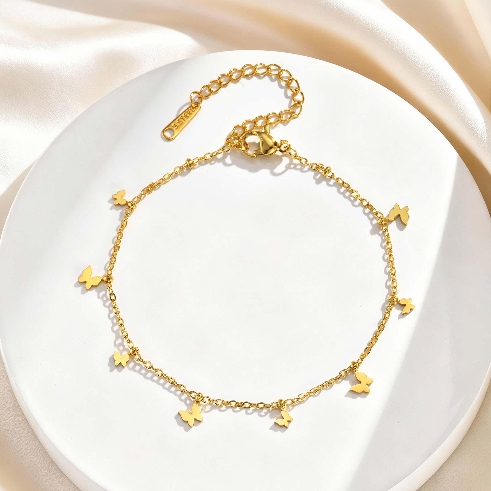 Exquisite Butterfly Chain Brac - огляд і ціна Butterfly Clasp Deployant