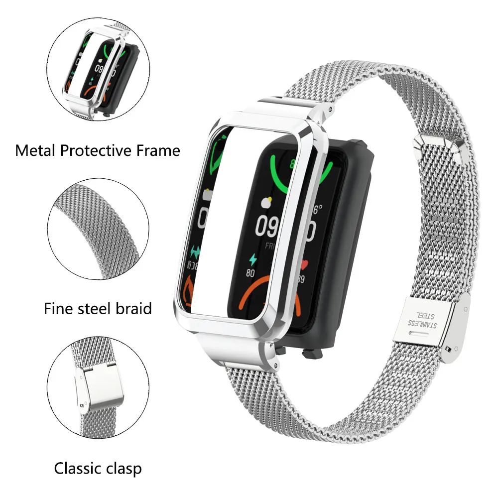 Suitable for Oppo Band 2 Stain - огляд і ціна Mesh Strap Metal