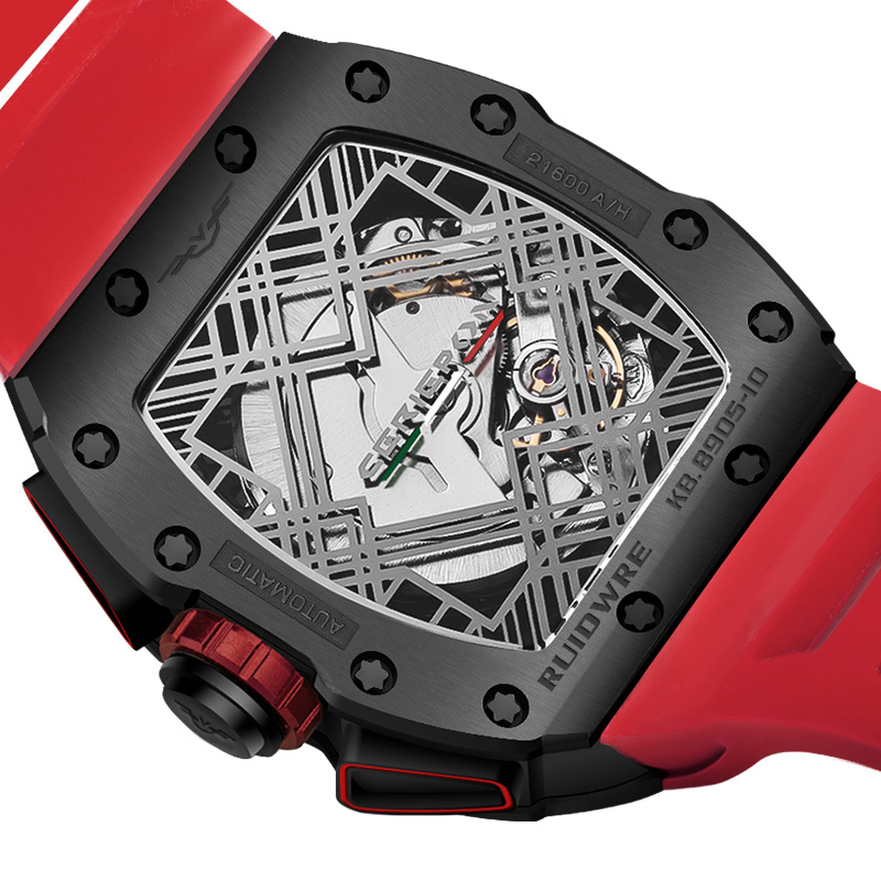 CERIEPON Wine Barrel Shape Men - огляд і ціна Rubber Strap Diver