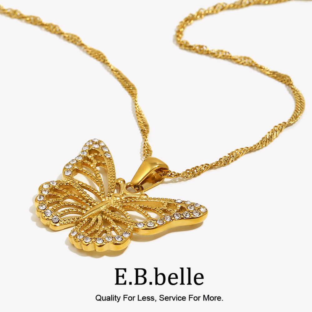 E.B.belle Jewelry Stainless St - огляд і ціна Butterfly Clasp Deployant