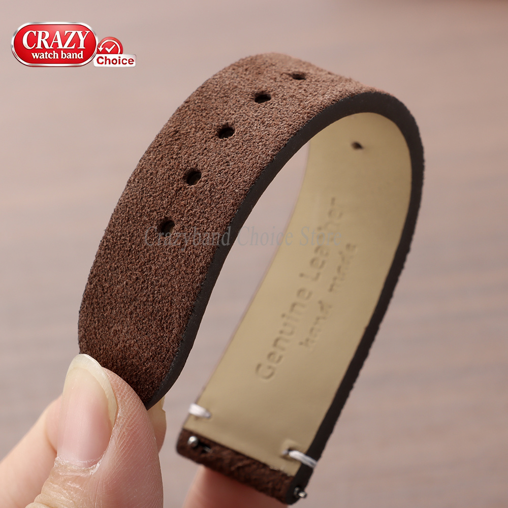 20mm 22mm Suede Leather Watch  - огляд і ціна Suede Strap Watch