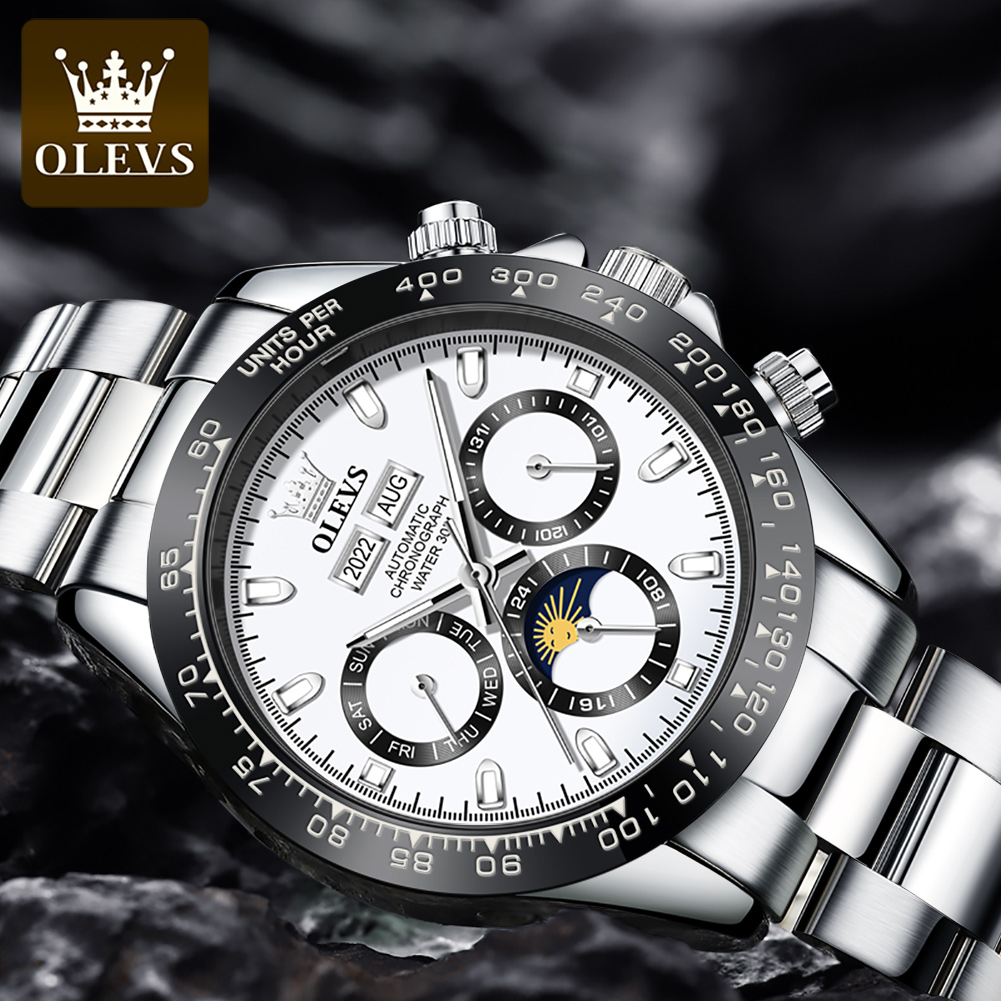 OLEVS 6654 Luxury Mens Watch C - огляд і ціна Rolex Watch Submariner