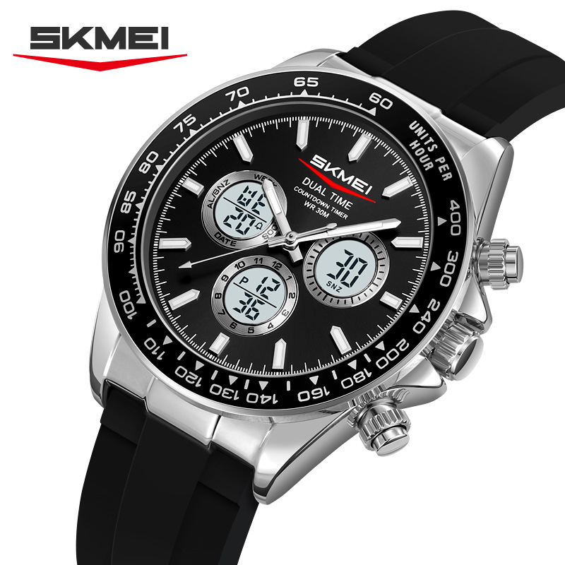 SKMEI 2505 Business Luxury Men - огляд і ціна Suede Strap Watch
