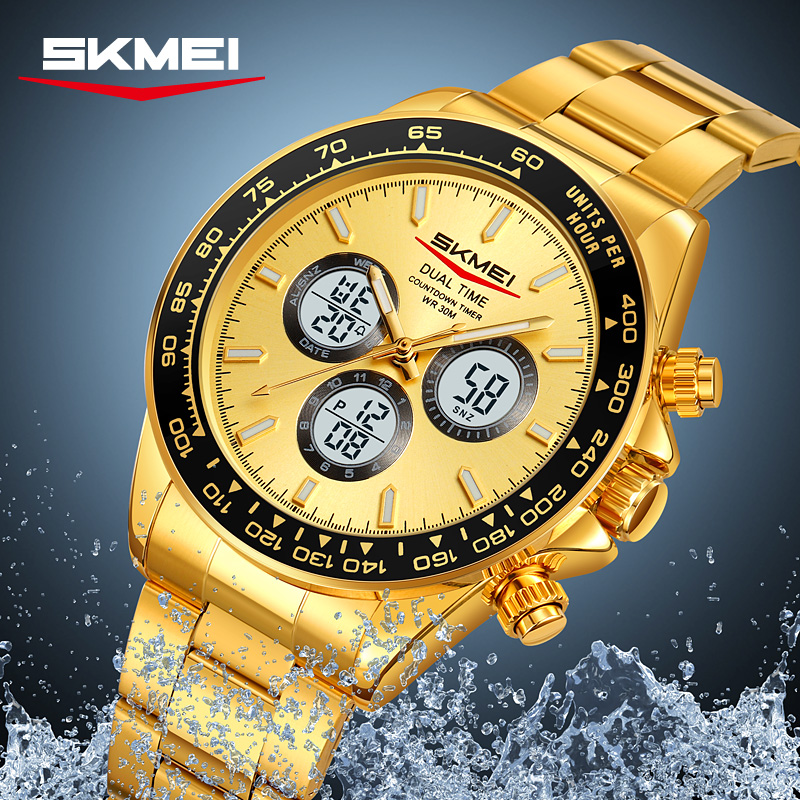 SKMEI 2505 Business Luxury Men - огляд і ціна Suede Strap Watch