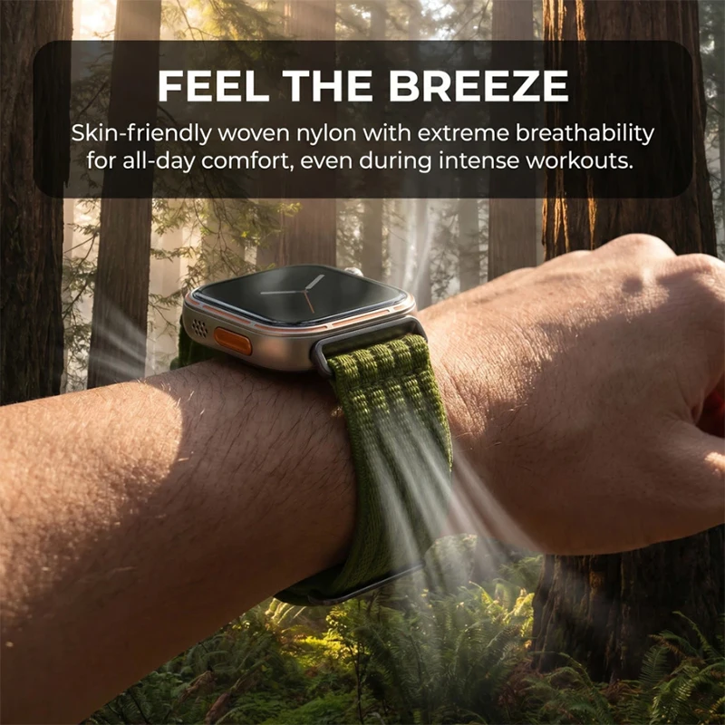 20mm 22mm Breathable Nylon Spo - огляд і ціна Sport Loop Velcro