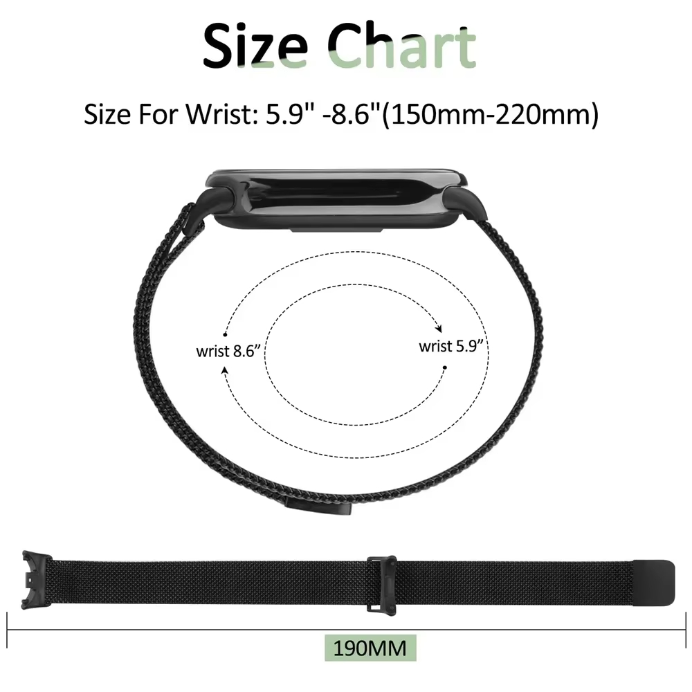 Metal Milanese Loop Strap For  - огляд і ціна Milanese Loop Magnetic