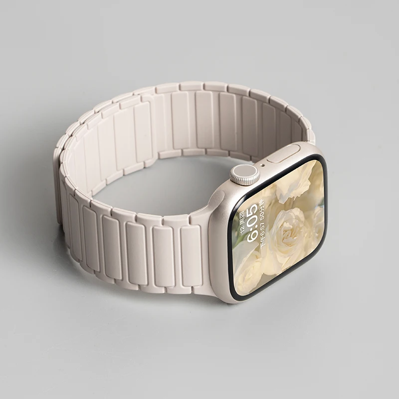 Magnetic Silicone Strap For Ap - огляд і ціна Milanese Loop Magnetic