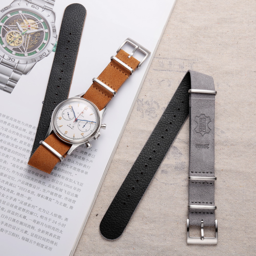 HEMSUT Genuine Leather Watch B - огляд і ціна Tropic Strap Vintage